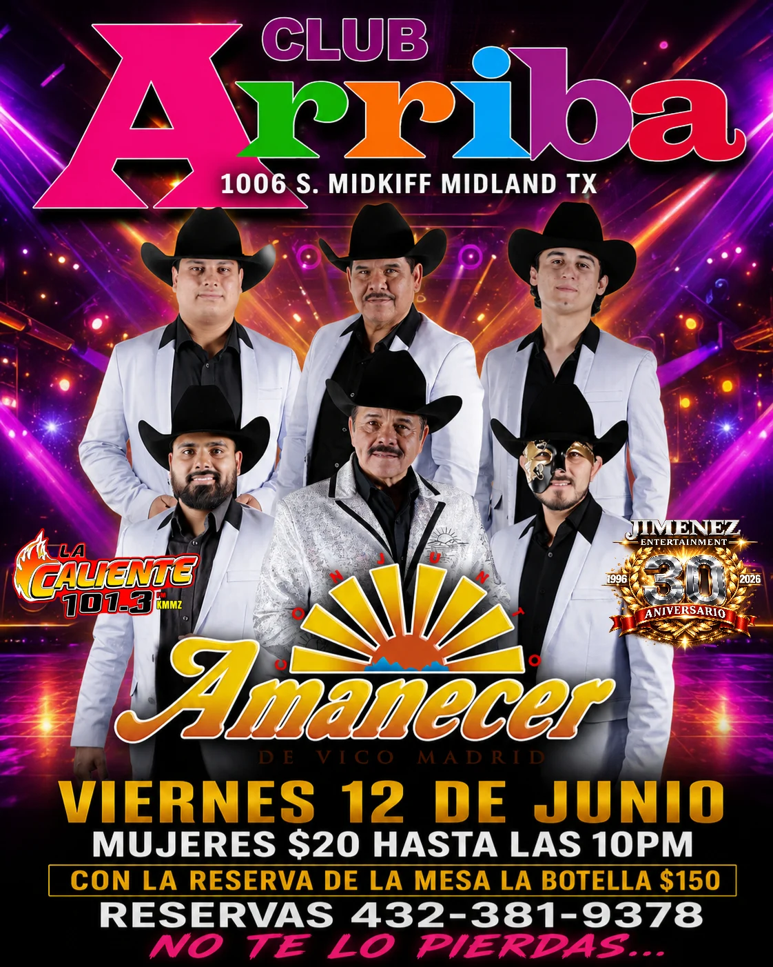 AMANECER ARRIBA 12 JUNIO